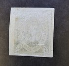 Bolivia Scott 1 Andean Condor 1867 Imperforate Stamp Unused  Mh Og T15744