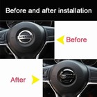 2 28 In Abs Nissan Steering Wheel Emblem Sticker