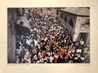 Vintage Bela Kalman Signed Photo Color Print  good Friday  Jerusalem 1986