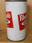 Rheingold Lager Extra Dry 12oz Flat Top Beer Can Orange Nj Keglined 