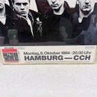 Vintage 1984 U2 The Unforgettable Fire Tour Hamburg Concert Poster Framed 20x28