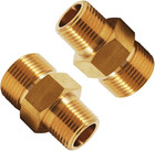 Pressure Washer Coupler Fitting 3 8  Npt Male To M22-14mm Male Thread Hose Press