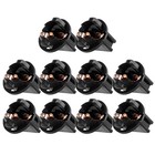 10 Pack 168 194 t3-1 4  Twist Lock Wedge Instrument Panel Dash Light Bulb