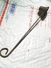 Super Rare Vintage Original Antique Brass Candle Snuffer 9 1 2  Long     Candles
