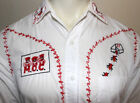 Arrow Vintage Star Dusters Western Rockabilly Embroidered Shirt 15  33 Ants