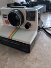 Vintage Polaroid One Step Rainbow Sx-70 Instant Film Land Camera Tested