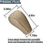 Beige Universal Leather Car Gear Shift Knob Cover  Anti-slip Brea Color  Beige