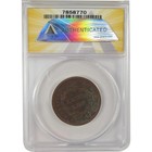1840 Small Date Braided Hair Large Cent Ef 40 Details Anacs Sku i20140