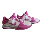 Nike Kobe Bryant Rare Think Pink Size 7y Venomenon 5 White Pink Basketball Shoes