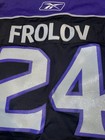 Nwt Alexander Frolov Los Angeles Kings Black Jersey Mens Large Sewn Reebok Nhl