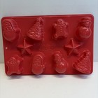 Set Of 6 Vintage Holiday Jell-o Molds- Halloween  Easter  Xmas   Football