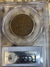 1853 P Braided Hair Cent Pcgs Xf-45 Bn