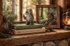 Rude Squirrel Figurine Middle Finger Figurine - Nutty Hilarious Gift - Mint