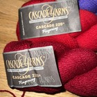 Mixed Lot 5  Cascade 220 Fingering   Sport Yarn 100  Peruvian Wool 50g 273yd Ea