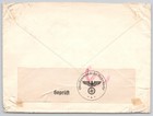 Singer Belgium Usa 1940 Occupation Censored Cover Wehrmacht