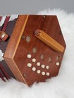 Vintage Silvertone Concertina Squeezebox Made In Italy  20 Button