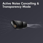 Beats Studio Buds   True Wireless Noise Cancelling Earbuds - Black gold
