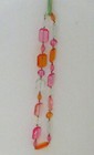 Gymboree Lot Of 3  palm Springs Ponytail Holder W Glass Necklace   Bracelet 