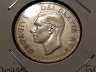 1950 Canada 50 Cent Half Dollar Xf Au George Vi Silver Low Mint World Ww2 Coin