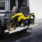 204kg 450lbs Motorcycle Carrier Aluminum Hitch Carrier For Dirt Bikes Bracket