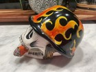 Helmet Cigar Skull Day Of The Dead Talavera Mexican Folk Art Hand Painted