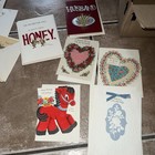 Huge Lot Of Vintage Greeting Cards Unused W  Envelopes Ephemera Valentines New