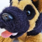 Dakin German Shepherd Dog Plush Stuffed Animal Lying Down Vintage 1992 13 