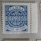 Samoa Express Stamps Set Reprints Mint Hinged Set Of 8