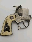 Vintage Hubley Tex Diecast Toy Cap Gun pistol revolver Grip Trigger Hammer Only