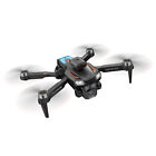 Rc Drone With 6k Hd Esc Dual Camera Wifi Fpv Foldable Quadcopter 3 Battery Black