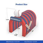 Wellcomer 16x10x13 5 Ft Inflatable Baseball Tunnel Sports Entrance Tunnel Tent