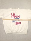 Vintage 1990 Us Open Tennis Feron s Crewneck Sweatshirt Xl 