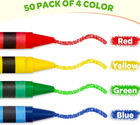 50 Sets Crayons Of 4 Colors 200 Count Crayons Bulk Individual Packs Mini Crayon