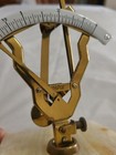 Vintage Jmaz Postal Scale Small Letter German Marble Base Brass 4oz