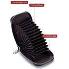 Women Men Wallet Credit Card Holder Leather Rfid Blocking Pocket Purse Best Gift