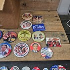 Lot Of 144 Vintage Political Campaign Buttons Pins Presidential Election Memorab