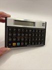 Vintage Hewlett Packard Hp-11c Scientific Calculator With Leather Case Working
