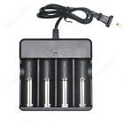 Smart Battery Charger 4 Slot For 3 7v Li-ion Lithium Rechargeable Batteries Hot