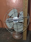 1950s Westinghouse Oscillating 2 Speed Desk Fan - Beige Cat no  12 La5a Works