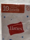 Hanes Pure Comfort Tagless Briefs 100  Cotton 10 Pack Toddler Boys Size 4t New