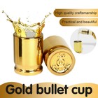 4pcs 50 Caliber Bullet Shot Glasses 2oz Plastic Cups For Beer Cocktail Whiskey