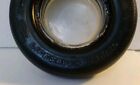 Vintage B f  Goodrich Aviation Products Ashtray Rubber Tire W  Glass Ashtray
