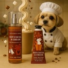 Bath   Body Works Hot Cocoa   Cream Travel Size Mist And Lotion Set