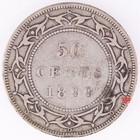 1899 Newfoundland 50 Cents Wide 9 - Vg f - Lot 17034