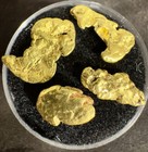 4 66g Natural Alaskan Gold Nuggets Raw Placer Gold Lot