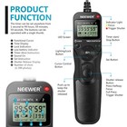 Neewer Lcd Timer Shutter Release Remote Control For Nikon D750 d780 Dslr Cameras