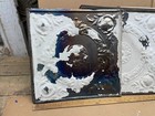 5pc 16 5  X 16 5  Fancy Piece Antique Ceiling Tin Vintage Reclaimed Salvage Art