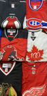 Vintage New Era Hockey Nhl Jersey Lot Of 12 Bruins Devils Blues Blackhawks Ccm