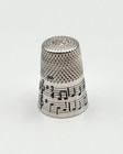 Wonderful Vintage Sterling Silver Greif Birthday Thimble  Germany
