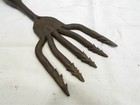 Nice Early 5 Tine Fish Eel Frog Gig Gaff Spear Hand Forged Fishing Fork Tool